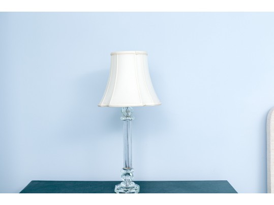 Vintage & Elegant Cut Glass Lamp
