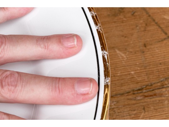 Italian Deruta Ceramic Pasta Set