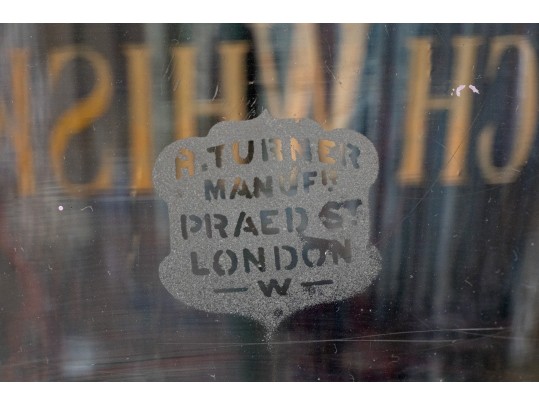 Antique Advertising Whiskey & Brandy Bar Dispensers (Rare)