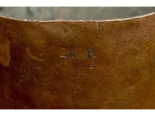 Trio Of Vintage Copper Stock Pots