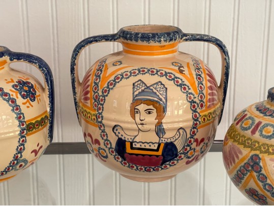 Henriot Quimper Vessels (4pc)