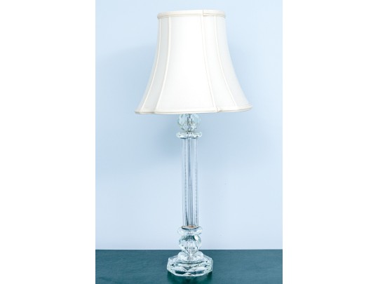 Vintage & Elegant Cut Glass Lamp