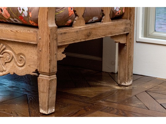 A Fine Antique Country Pine Sofa