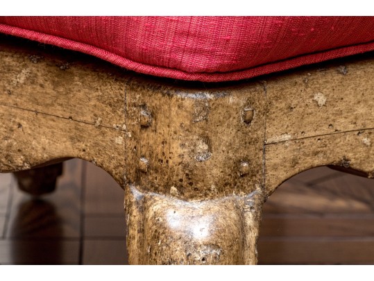 Louis XV Style Chair & Ottoman