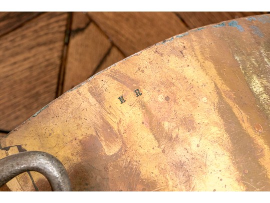 Trio Of Vintage Copper Stock Pots