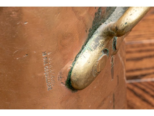 Trio Of Vintage Copper Stock Pots