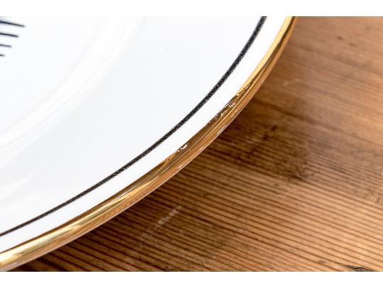 Italian Deruta Ceramic Pasta Set