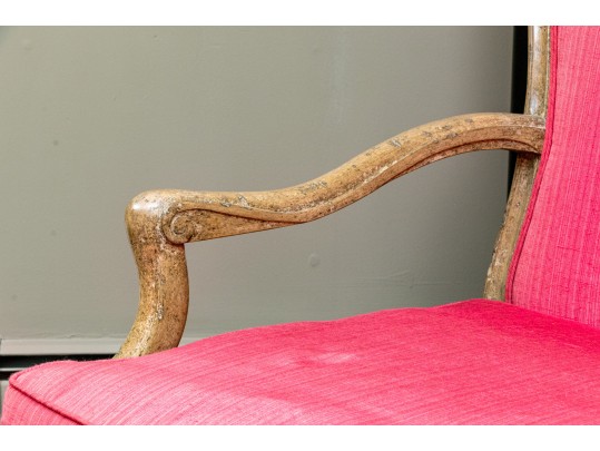 Louis XV Style Chair & Ottoman