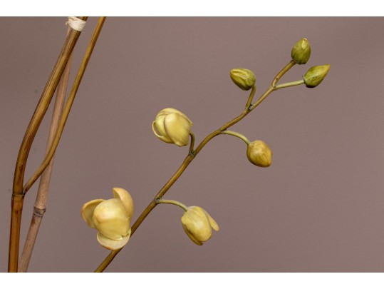 Large Potted Faux Orchid