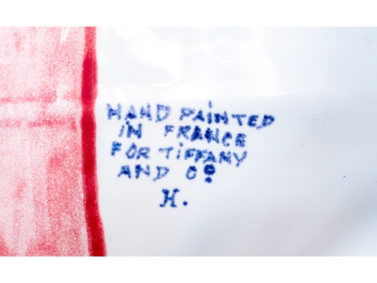 Pair Of Tiffany & Co. Hand-Painted French Porcelain Elephant Vessels