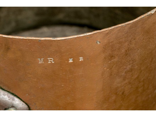 Two Vintage French Copper Pots