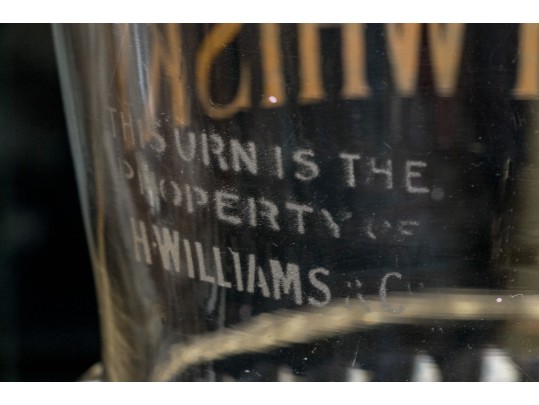 Antique Advertising Whiskey & Brandy Bar Dispensers (Rare)