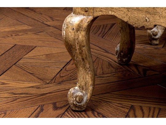 Louis XV Style Chair & Ottoman