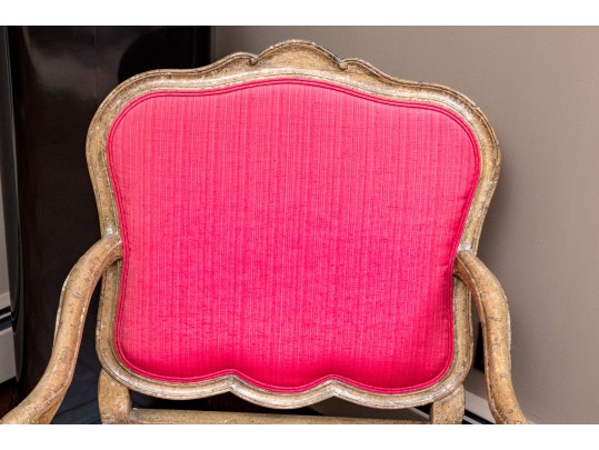 Louis XV Style Chair & Ottoman