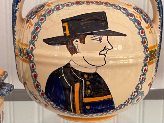 Henriot Quimper Vessels (4pc)