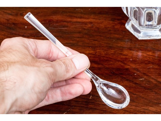 Baccarat Harcourt Missouri Mustard Jar