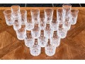 Waterford Lismore Rocks Glasses & Highboys (23 Pc)