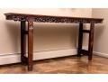 Beautiful Vintage Chinese Rosewood Carved Console