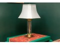 Modern Glass & Brass Lamp