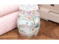 Chinese Famille Rose Porcelain Hexagonal Garden Stool