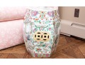 Chinese Famille Rose Porcelain Hexagonal Garden Stool