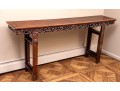 Beautiful Vintage Chinese Rosewood Carved Console
