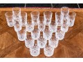 Waterford Lismore Rocks Glasses & Highboys (23 Pc)