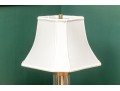 Modern Glass & Brass Lamp