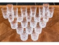 Waterford Lismore Rocks Glasses & Highboys (23 Pc)