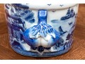 Antique Chinese Blue & White Foot Bath / Jardiniere