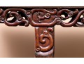 Beautiful Vintage Chinese Rosewood Carved Console
