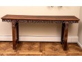 Beautiful Vintage Chinese Rosewood Carved Console