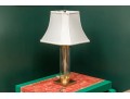 Modern Glass & Brass Lamp