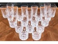 Waterford Lismore Rocks Glasses & Highboys (23 Pc)