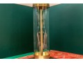 Modern Glass & Brass Lamp