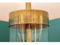 Modern Glass & Brass Lamp