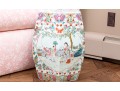 Chinese Famille Rose Porcelain Hexagonal Garden Stool