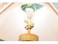 Modern Glass & Brass Lamp