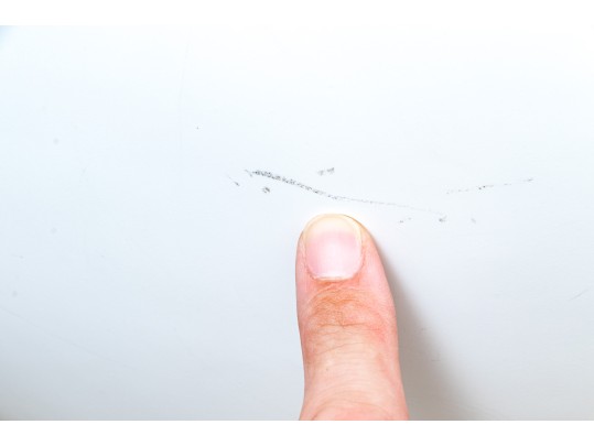 Contemporary Zodax Tasso White Eclipse Vase With Black Rim (Retail $323)