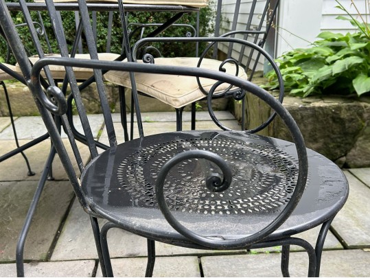 Bronze Finished Cast Aluminum Patio Set