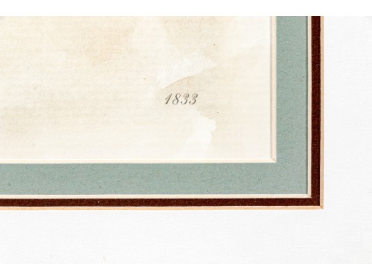 Pair Of Beautiful Botanical Peony Prints After Pierre Joseph Redoute