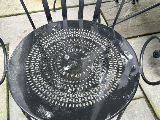 Bronze Finished Cast Aluminum Patio Set