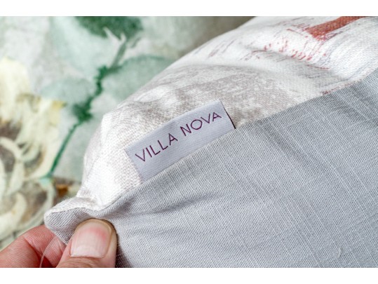 Four Decorative Accent Pillows