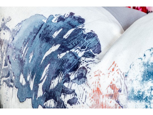 Four Decorative Accent Pillows