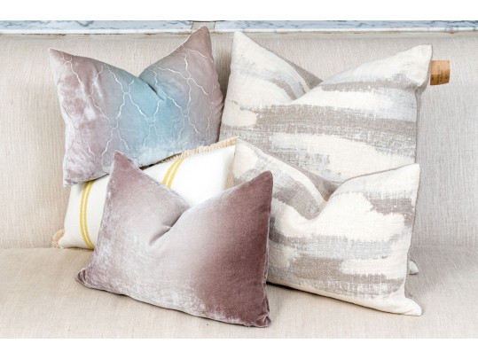 Collection Of Five Fabulous Accent Pillows