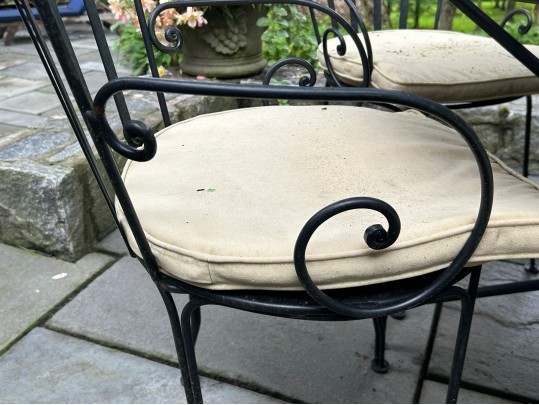 Bronze Finished Cast Aluminum Patio Set