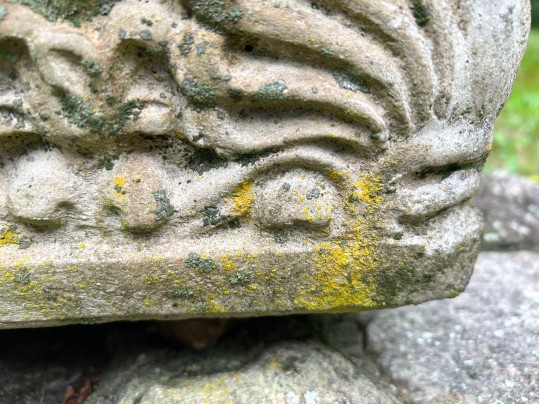 Vintage Pair Of Rectangular Cast Concrete Garden Planter Boxes