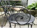 Bronze Finished Cast Aluminum Patio Set