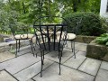 Bronze Finished Cast Aluminum Patio Set