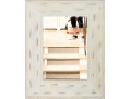 Country Chic Framed And Beveled Mirror